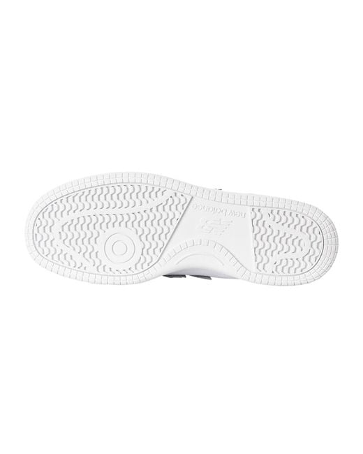 New Balance White Bb480 Leather Trainers for men