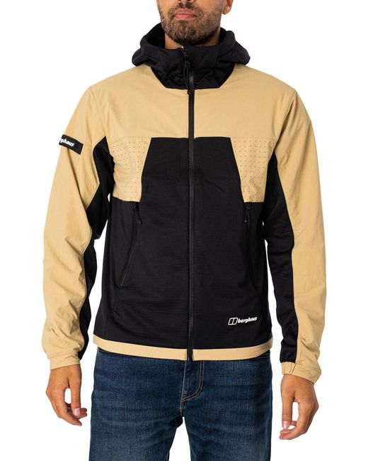 Berghaus Black Benwell Hooded Jacket for men
