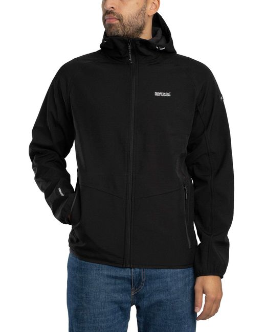 Regatta Black Arec Iii Softshell Jacket for men