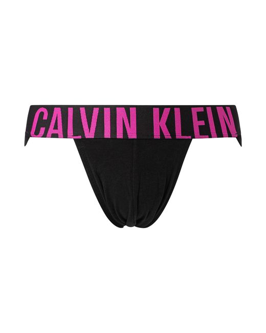 Calvin Klein Blue 3 Pack Intense Power Jock Straps for men