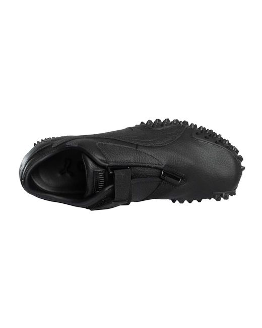 PUMA Black Mostro Leather Trainers for men
