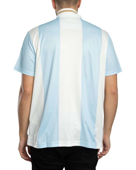 Weekend Offender Blue Moulay Football T-shirt for men