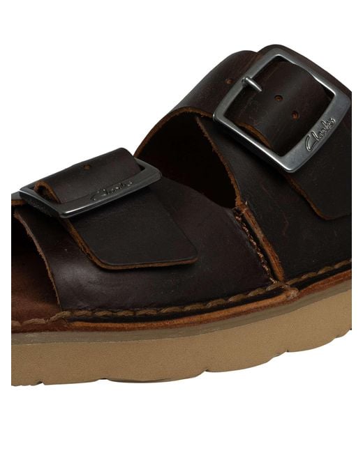 Clarks Solsbury Strap Sandals in Brown for Men | Lyst