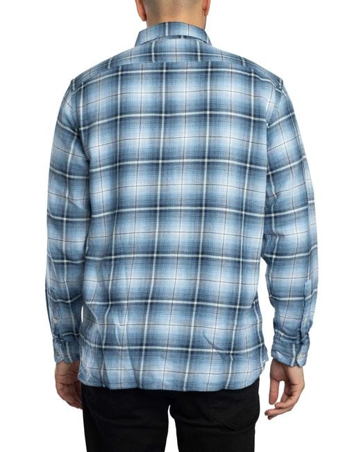 Levi's Blue Relaxed Jackson Worker Shirt for men