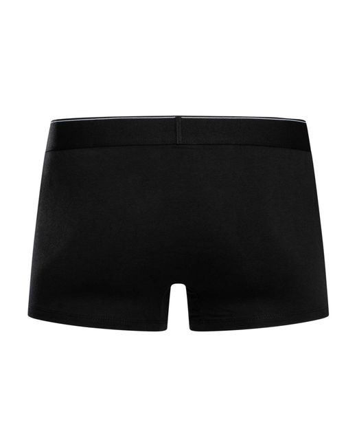 Calvin Klein Black 3 Pack Graphic Monogram Trunks for men