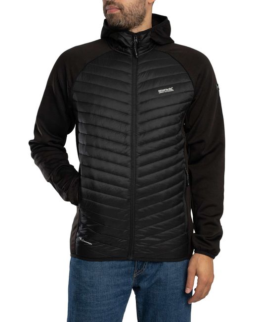 Regatta Black Andreson Hybrid Jacket for men