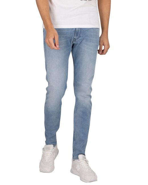 Replay Denim Bronny X-lite Jeans in Light Blue (Blue) for Men - Lyst