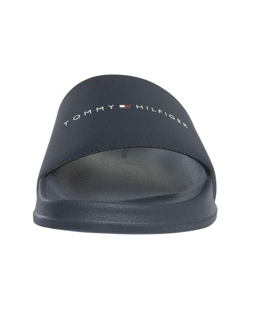 Tommy Hilfiger Blue Core Pool Sliders for men