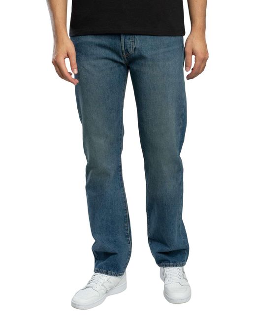 Levi's Blue 501 Original Jeans for men