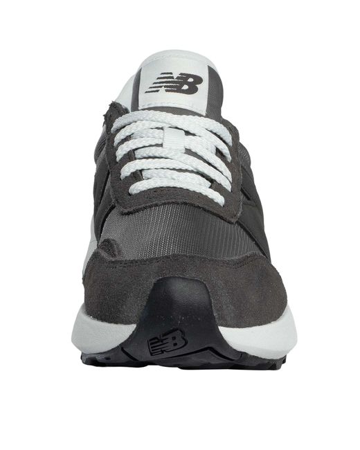 New Balance Gray 370 Mesh Trainers for men