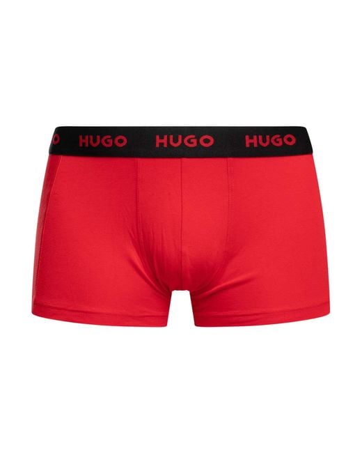 HUGO Red 3 Pack Trunks for men