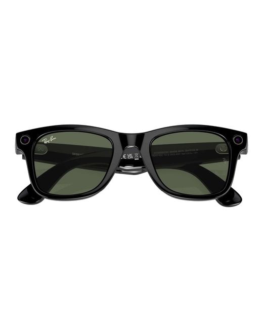 Ray-Ban Green 53mm Meta Wayfarer Glasses for men