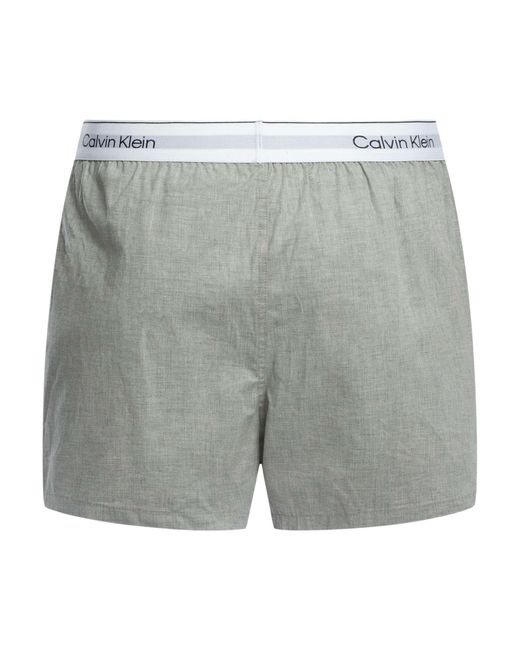 Calvin Klein Black 3 Pack Icon Slim Boxers for men