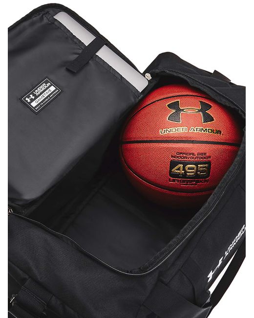 Under Armour Black 38l Triumph Small Duffle Bag for men