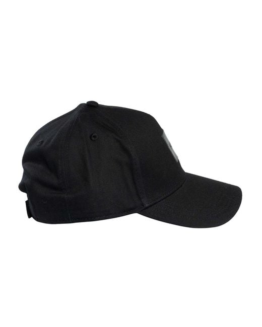 HUGO Black Jude Trucker Cap for men