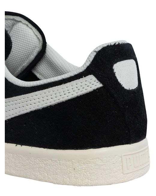 Puma Clyde Hairy Suede Men Sneakers Sedate Gray/Cashew