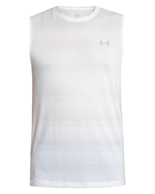 Under Armour White Velociti Tank Top for men