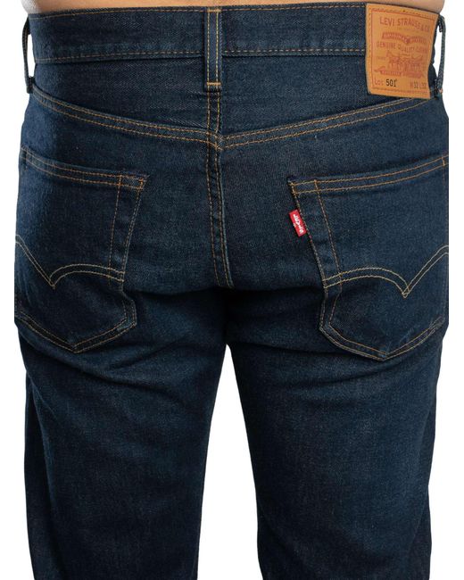 Levi's Blue 501 Original Jeans for men