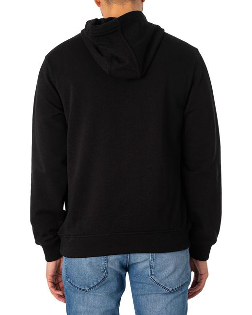 HUGO Black Daratschi214 Pullover Hoodie for men