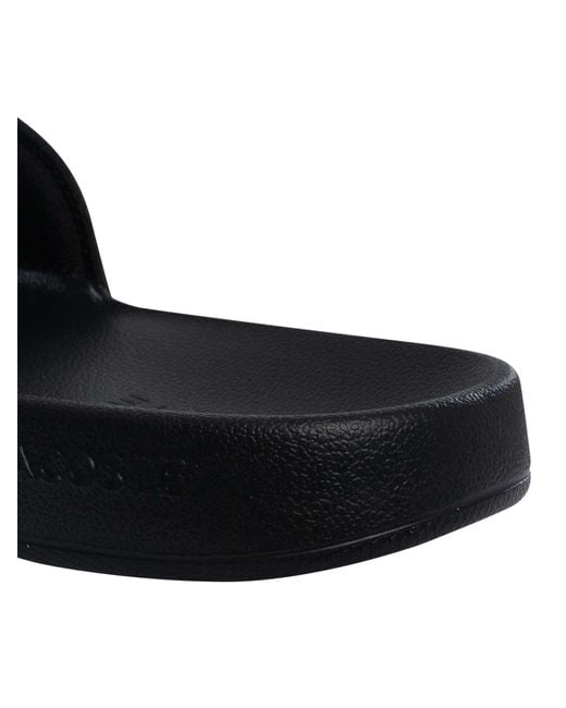 Lacoste Black Serve 0.0 125 1 Cma Sliders for men