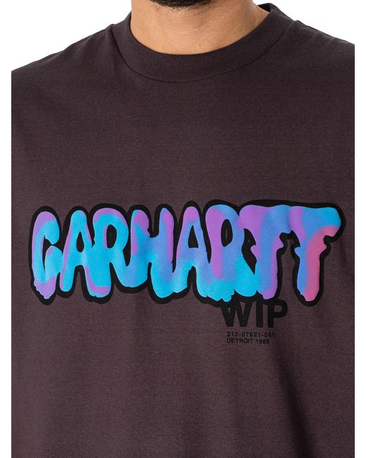 Carhartt Blue Drip T-shirt for men