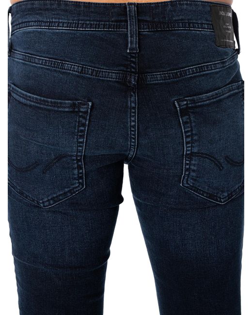 Jack & Jones Blue Liam Original 004 Skinny Jeans for men