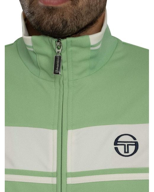 Sergio Tacchini Green Damarindo Track Jacket for men