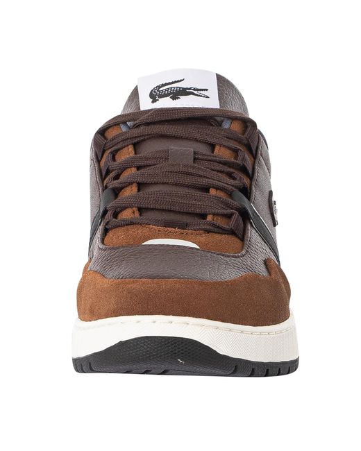Lacoste T-clip Winter 223 2 Sma Leather Trainers in Brown for Men | Lyst  Canada
