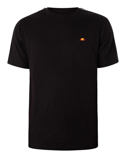 Ellesse Canaletto Crew Neck T-Shirt Black