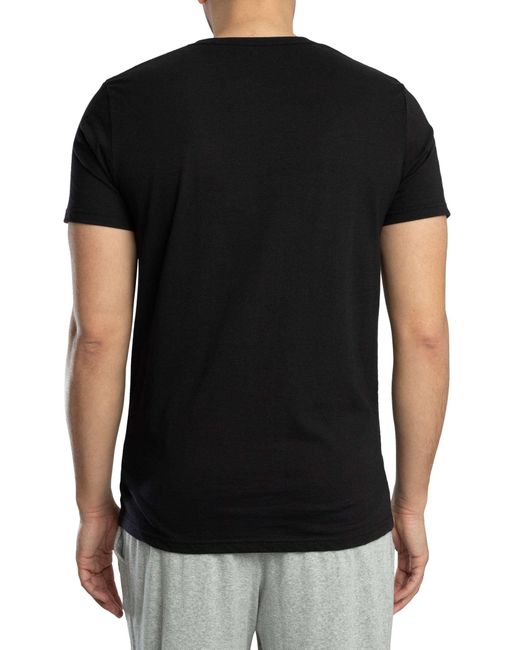 Lyle & Scott Black Basic 2 Pack Pocket T-shirt for men