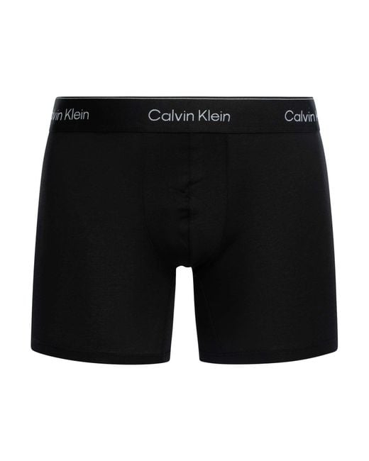 Calvin Klein Blue 3 Pack Icon Boxer Briefs for men