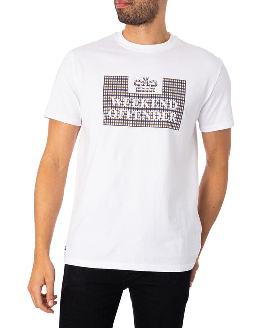 Weekend Offender White Shevchenko T-shirt for men