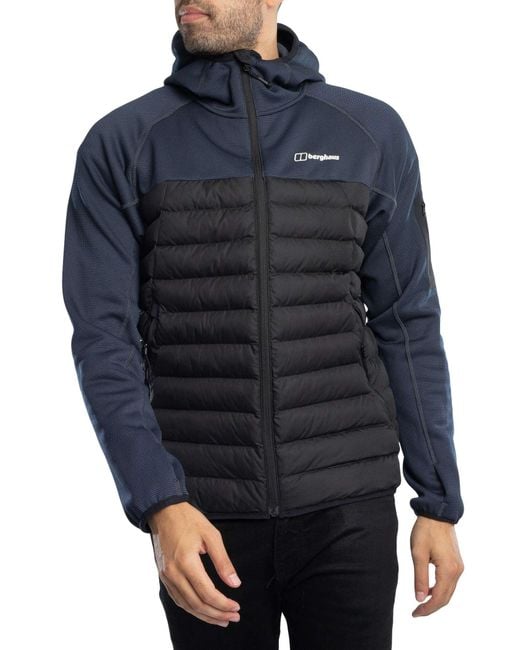 Berghaus Blue Urb Pravitale Hybrid Synthetic Insulated Jacket for men