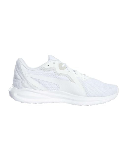 PUMA White Twitch Runner Trainers for men