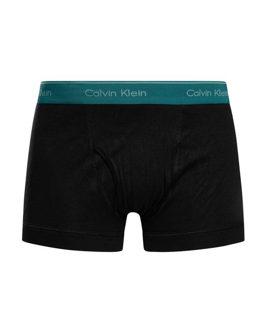 Calvin Klein Black 5 Pack Trunks for men