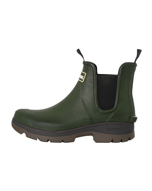 Barbour Green Nimbus Shoes, Rubber for men