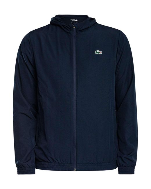 Lacoste Blue Logo Lightweight Jacket for men
