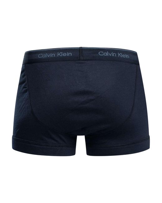 Calvin Klein Blue 3 Pack Trunks for men