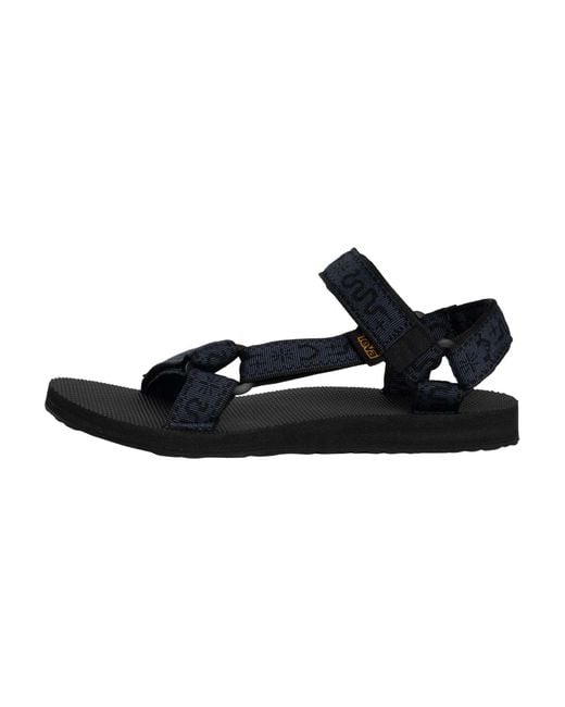 Teva Black Original Universal Sandals for men