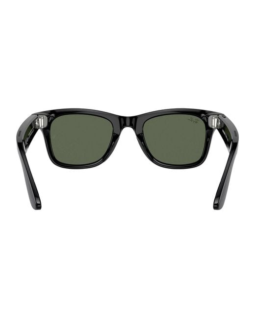 Ray-Ban Green 53mm Meta Wayfarer Glasses for men