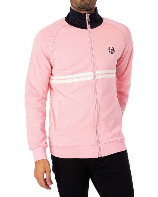 Mens pink clearance track jacket