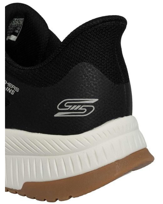 Skechers Black Slip-ins Bobs Sport Squad Chaos 4 Trainers for men