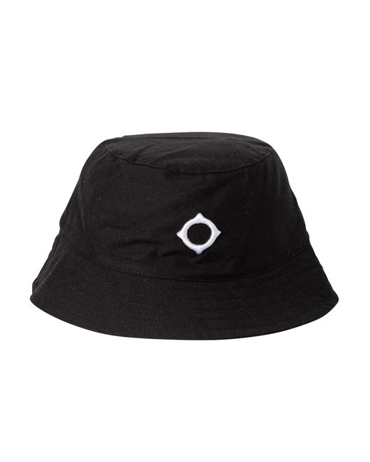 Ma Strum Black Logo Bucket Hat for men