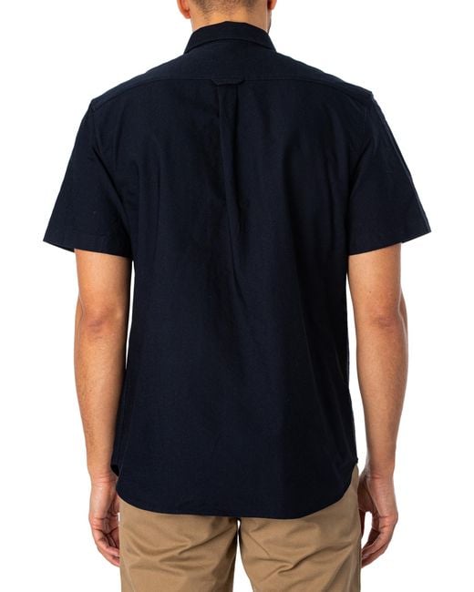 Lacoste Blue Regular Logo Short Sleeved Shirt for men