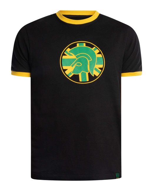 Trojan Black Flag Logo T-shirt for men