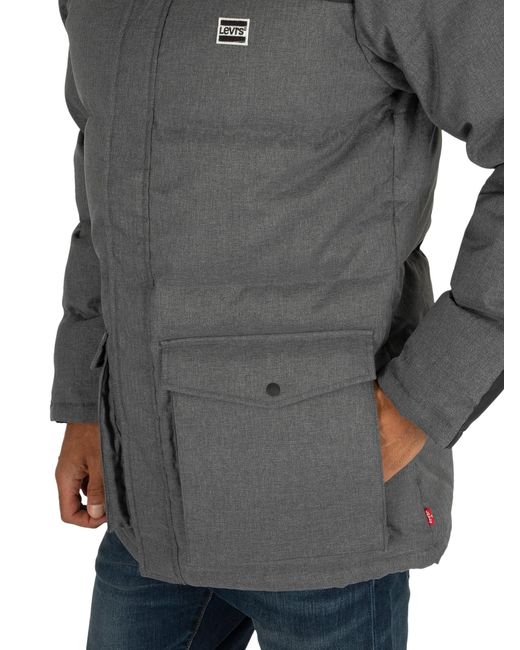 levi's down puffer parka