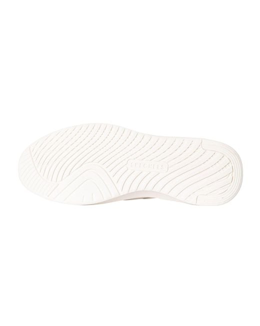Skechers White Slip-ins Court Break Double Vented Slip-ins Trainers for men