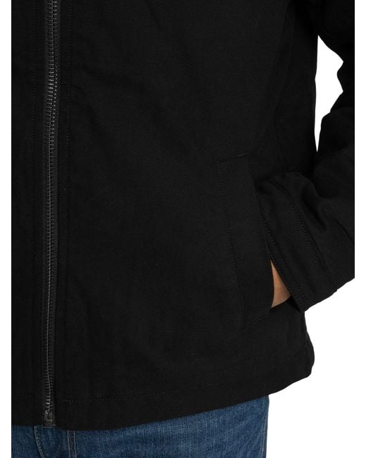 Jack & Jones Black Dover Worker Jacket for men