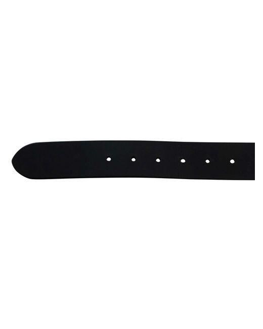 Barbour Black Allanton Leather Belt for men