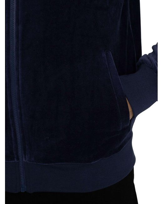 Fila Blue Gabriele Contrast Panel Track Jacket for men
